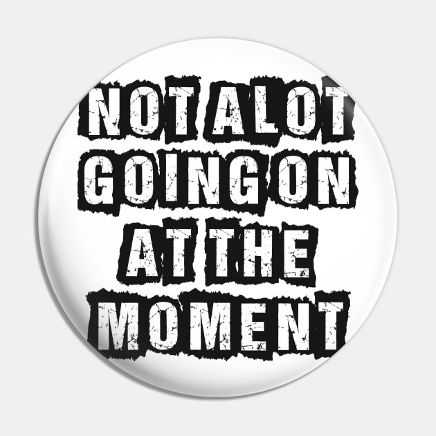 Not A Lot Going On At The Moment Pin by adrinalanmaji