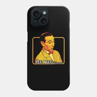 Pee Wee Herman - Retro 90s Style Fan Art Phone Case