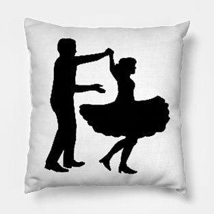 Dance Twirl - Black Pillow