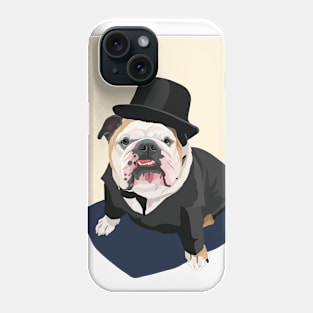 Tuxedo bulldog Phone Case