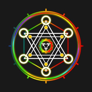 Spiritual Geometry / David's Star 01 T-Shirt