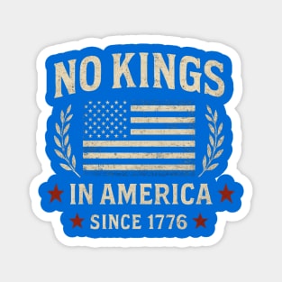 No-kings-in-america Magnet