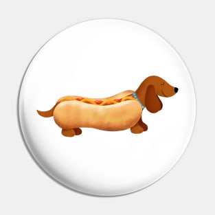 Hot Dog, Sausage Dog Pin