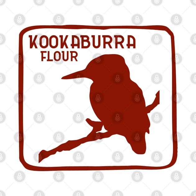 Kookaburra Dingo Flour Australia Souvenir by Closeddoor