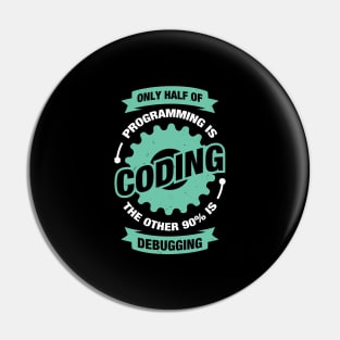 Programming Coding Programmer Gift Pin