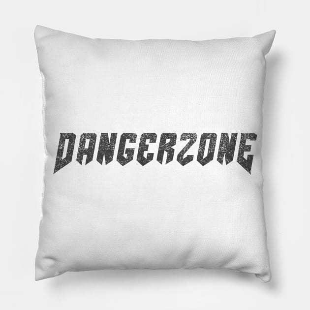 Dangerzone Pillow by PaletteDesigns