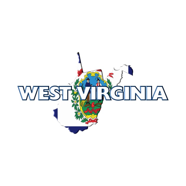 West Virginia Colored State by m2inspiration