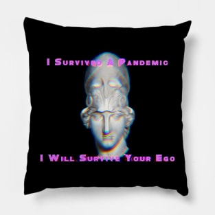 Pandemic Ego Survival Pillow