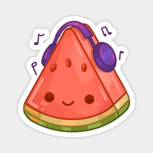 Musical Watermelon Slice Magnet