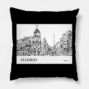 Madrid - Spain Pillow