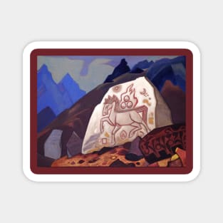 Heart of Asia by Nicholas Roerich Magnet