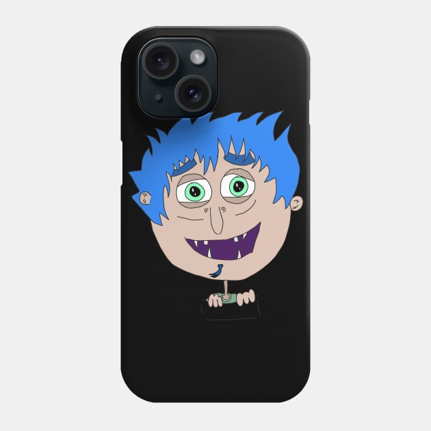 Pocket Face Monster Big Head art Phone Case by FromBerlinGift