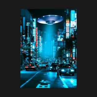 Tokyo Neon Synthwave T-Shirt