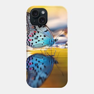 Butterfly Water Nature Serene Tranquil Phone Case