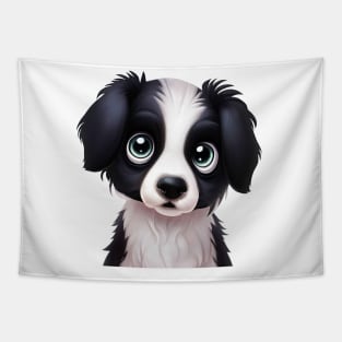 Border Collie Elegance Tapestry