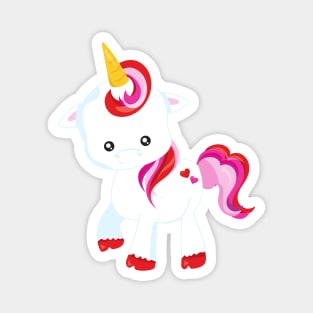 Cute Unicorn, Little Unicorn, Magical Unicorn Magnet