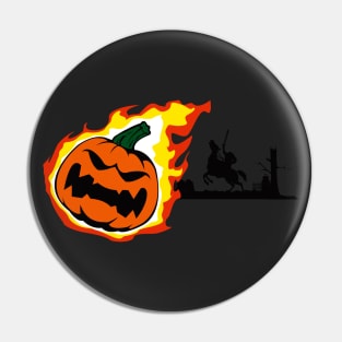 Headless Horseman Pin