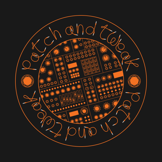 Modular Synth Patch Cable for Electronic Musician by Atomic Malibu