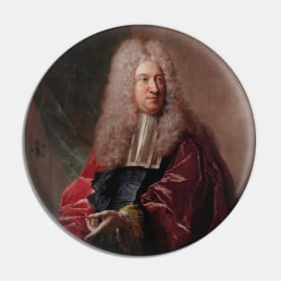 Portrait de Jean Hebert, Echevin de la Ville de Paris by Jean-Francois de Troy Pin