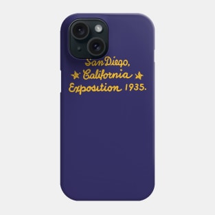 San Diego California Exposition 1935 Phone Case