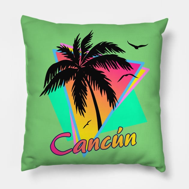 Cancun Pillow by Nerd_art