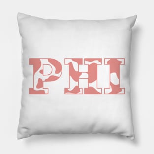 Phi Cow Pattern 2 Pillow