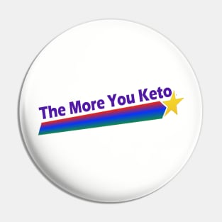 The More You Keto Pin