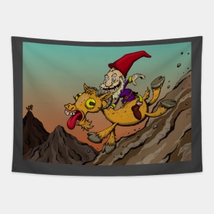 Go Gnome Go! Tapestry