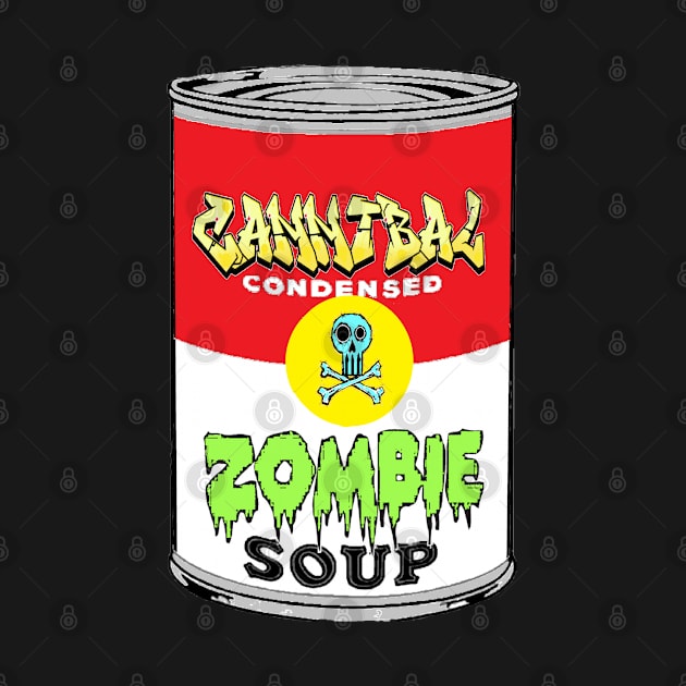 Zombie Soup Can 1 by LowEndGraphics
