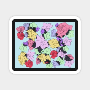 Flower Pattern Magnet