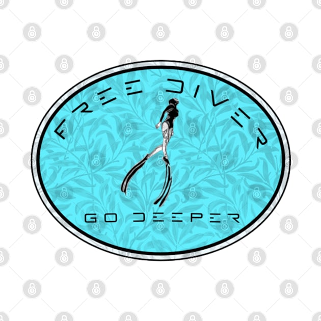 Free Diver by Mikhou Designs