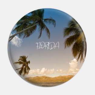 I love Florida - Epic beach sunset Pin