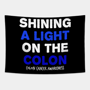 Shining a Light on the Colon colon cancer symptoms awareness Tapestry