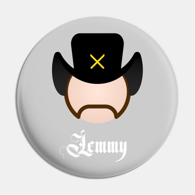 Lemmy Kilmister Pin by nevens