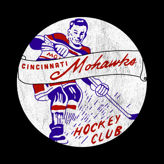 Defunct Cincinnati Mohawks Hockey 1949 - Ohio - Phone Case