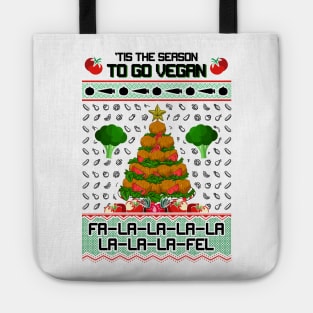 Vegan Ugly Christmas Sweater Tote