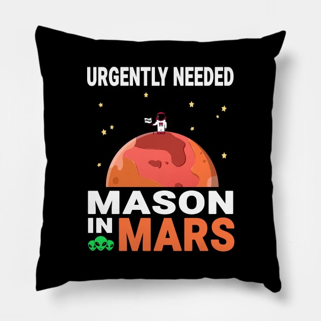 Mason Mars Lover Red Planet Design Quote Pillow by jeric020290