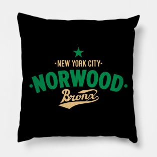 Norwood Bronx - Norwood, NYC Apparel Pillow