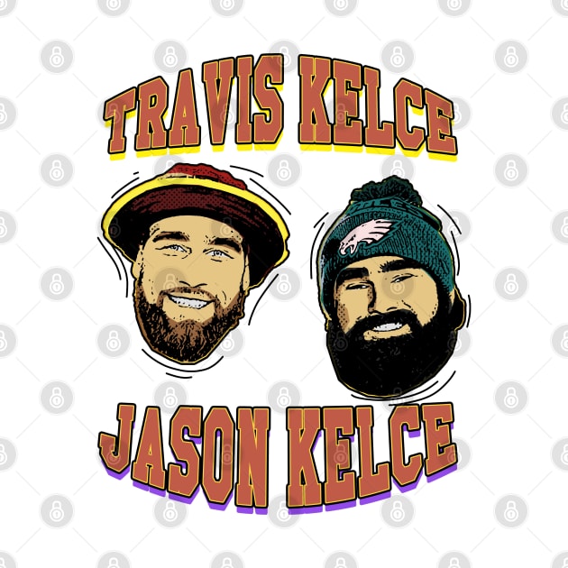 Discover Travis Kelce and Jason Kelce SuperBowl Champion Shirt, Football Shirt