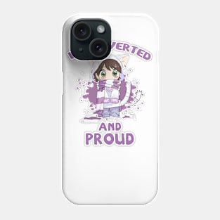 Funny Introvert Tshirt for Anime Chicks and geeks Tee Phone Case