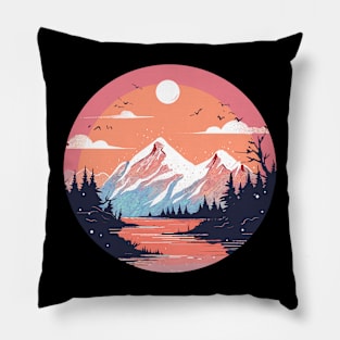 Mountain Minimalist Pillow