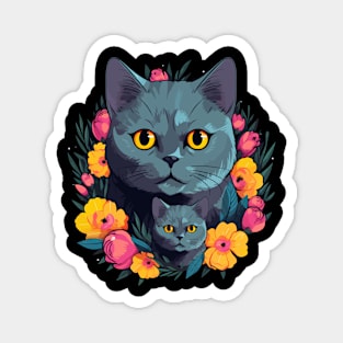 British Shorthair Mothers Day Magnet