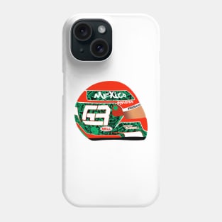 George Russell - Mexico GP Helmet Phone Case