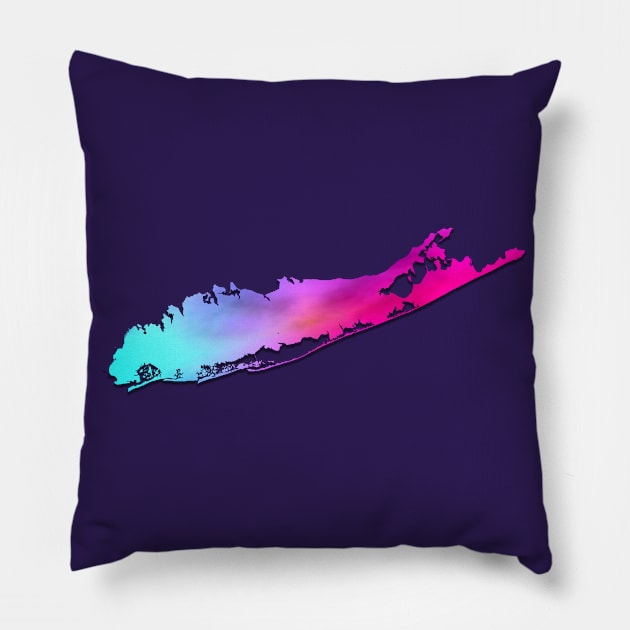 Long Island 3 Pillow by doodlesbydani