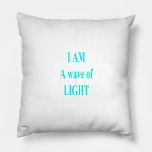 Wave of light Pillow