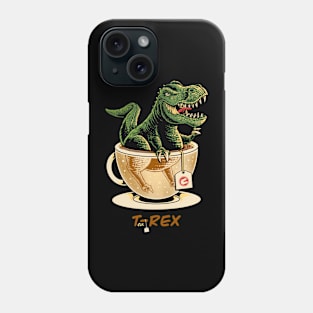 Tea-Rex Phone Case