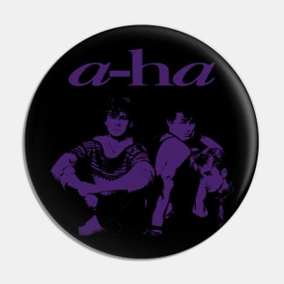 Vintage Styled 80s A-Ha Pin