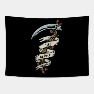 Life Before Death Immortal Words Tapestry