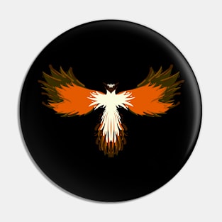 Orange Phoenix Pin