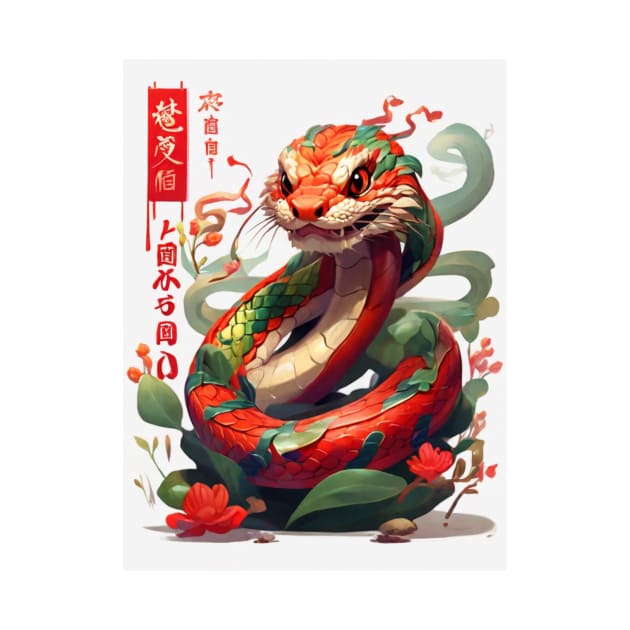 KUNG HEI FAT CHOI – THE SNAKE by likbatonboot